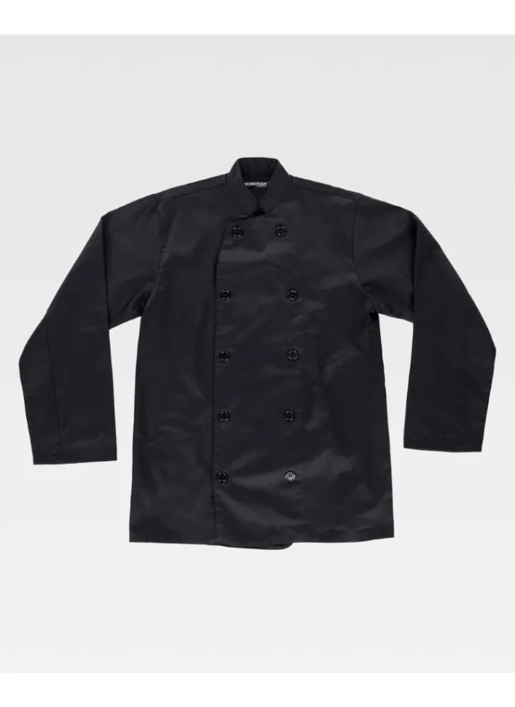 Chaquetilla Chef Manga Larga Workteam B9002 | SoloUniformes