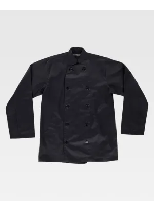 Chaquetilla Chef Manga Larga Workteam B9002 | SoloUniformes