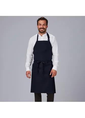 Delantal camarero con peto Garys 116100 Azul Navy