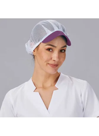 Gorra de Cocina con Rejilla y Visera | SoloUniformes