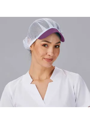 Gorra de Cocina con Rejilla y Visera | SoloUniformes
