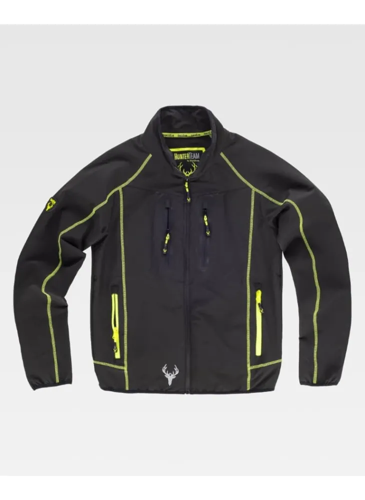 Chaqueta Trabajo Deportiva Cuello Alto y Cremallera | SoloUniformes