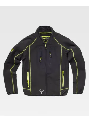 Chaqueta Trabajo Deportiva Cuello Alto y Cremallera | SoloUniformes