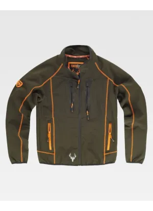 Chaqueta Trabajo Deportiva Cuello Alto y Cremallera | SoloUniformes