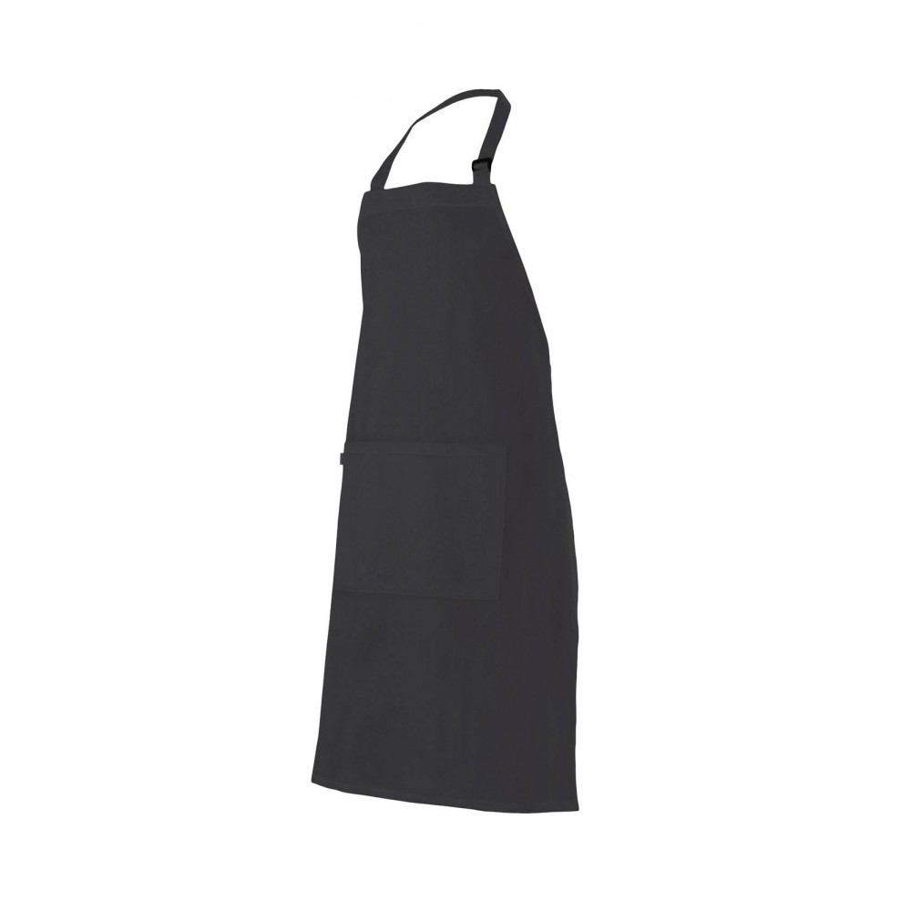 Delantal con peto Negro Velilla 404203