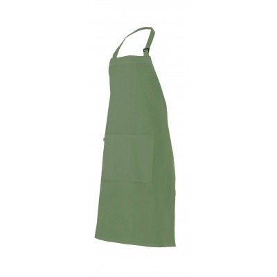 Delantal con peto Verde caza Velilla 404203