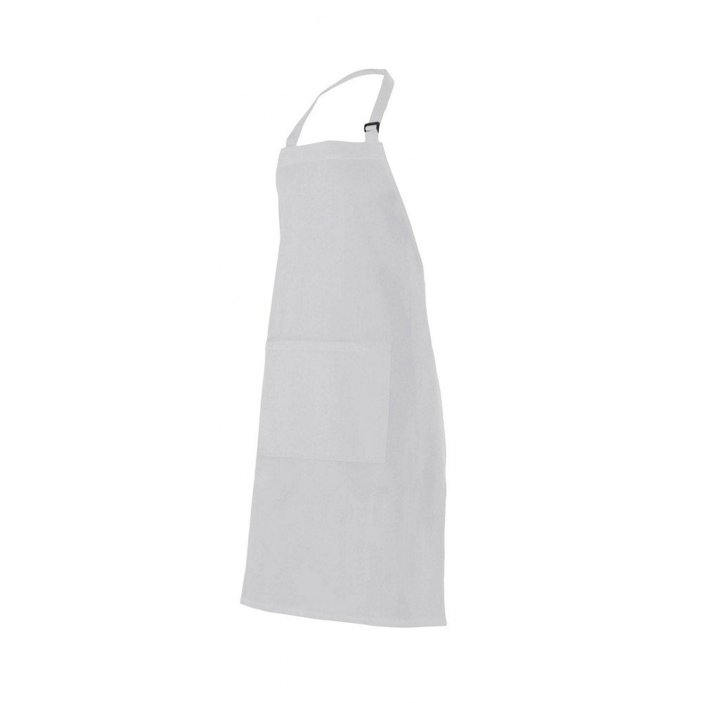 Delantal con peto blanco Velilla 404203