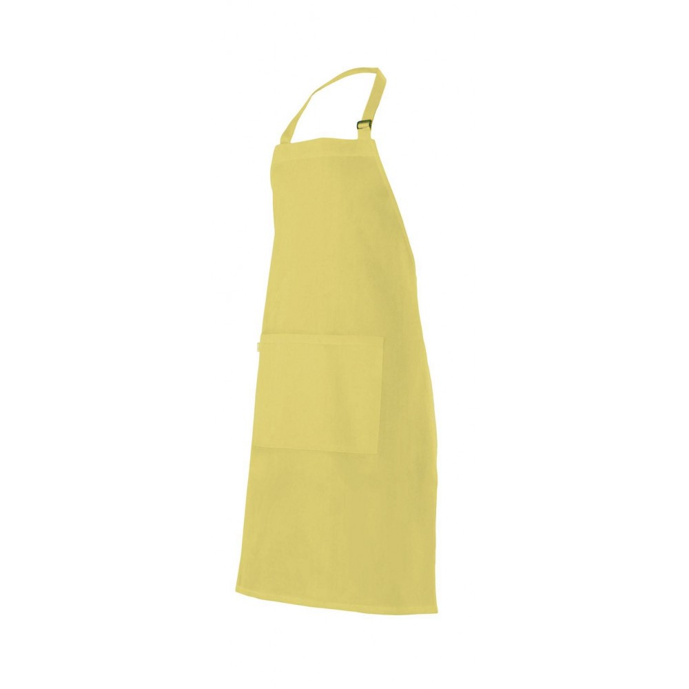 Delantal con peto Amarillo claro Velilla 404203