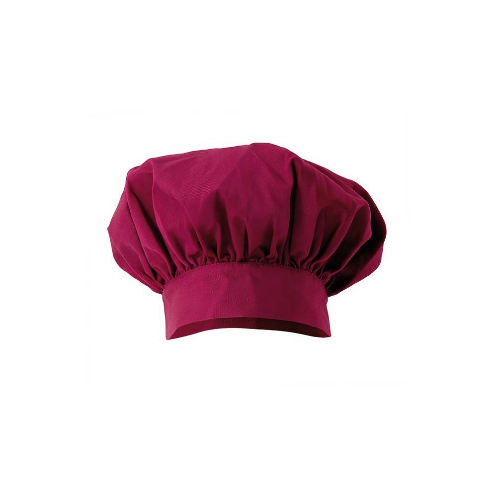Gorro de cocina frances Granate Velilla 404001