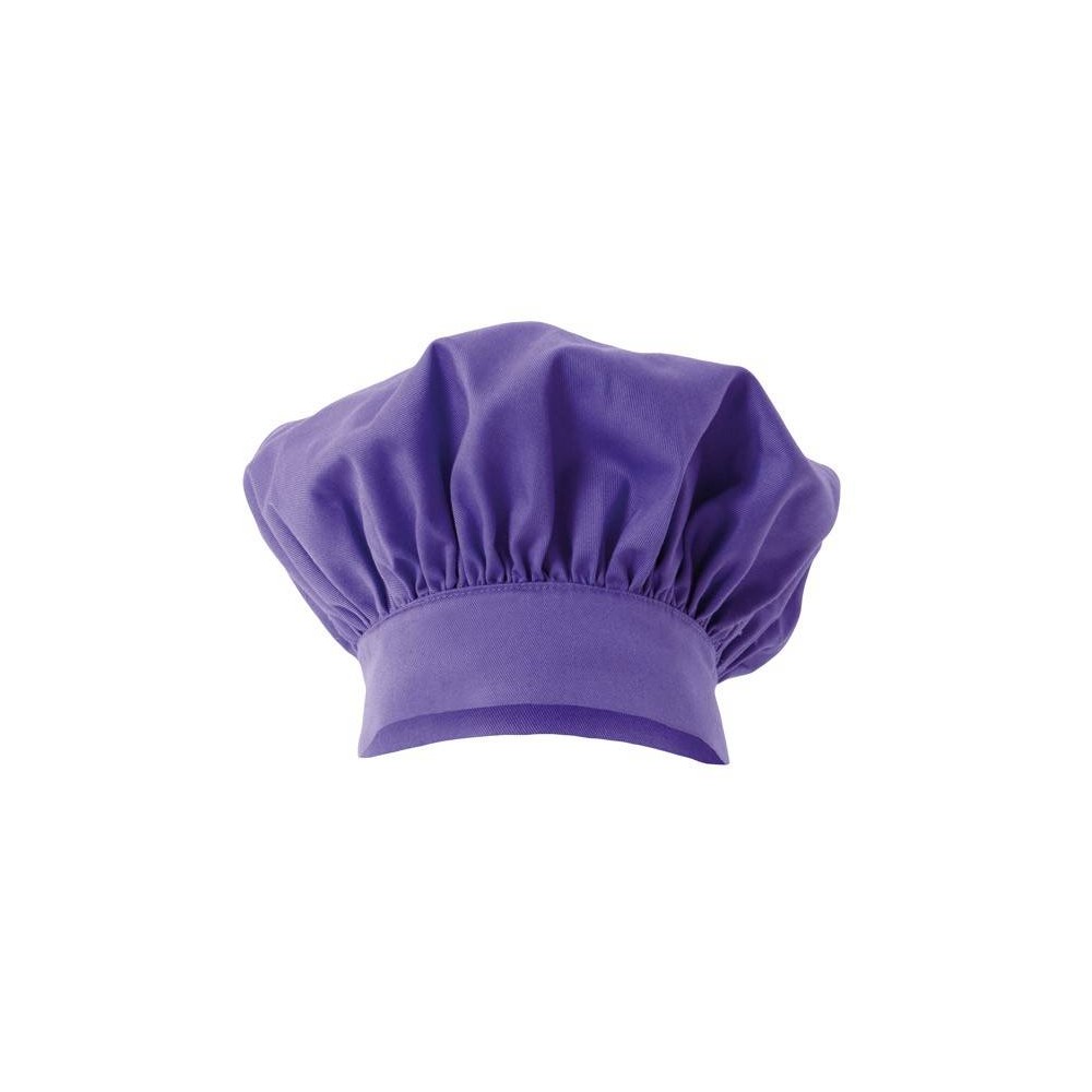 Gorro de cocina frances Morado Velilla 404001