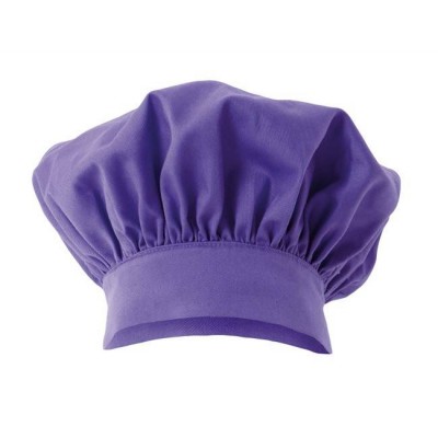 Gorro de cocina frances Morado Velilla 404001