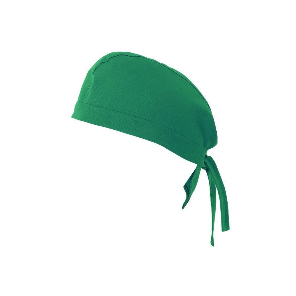 Gorro de cocina Verde con tiras Velilla 404002