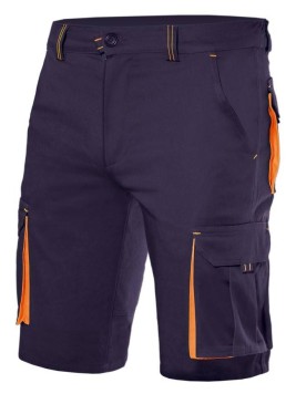 Bermudas elástica bicolor Marino Velilla 103010S
