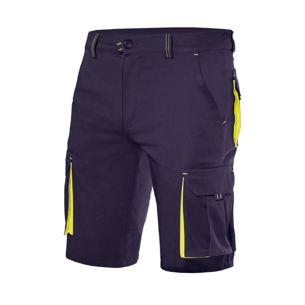 Bermudas elástica bicolor Marino Velilla 103010S