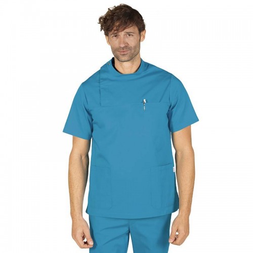 Blusa sanitaria Garys 6104 Turquesa