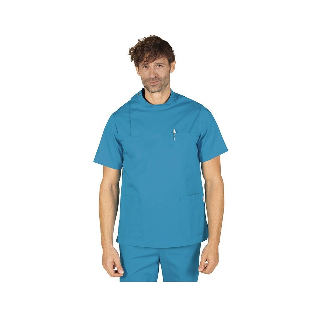 Blusa sanitaria Garys 6104 Turquesa