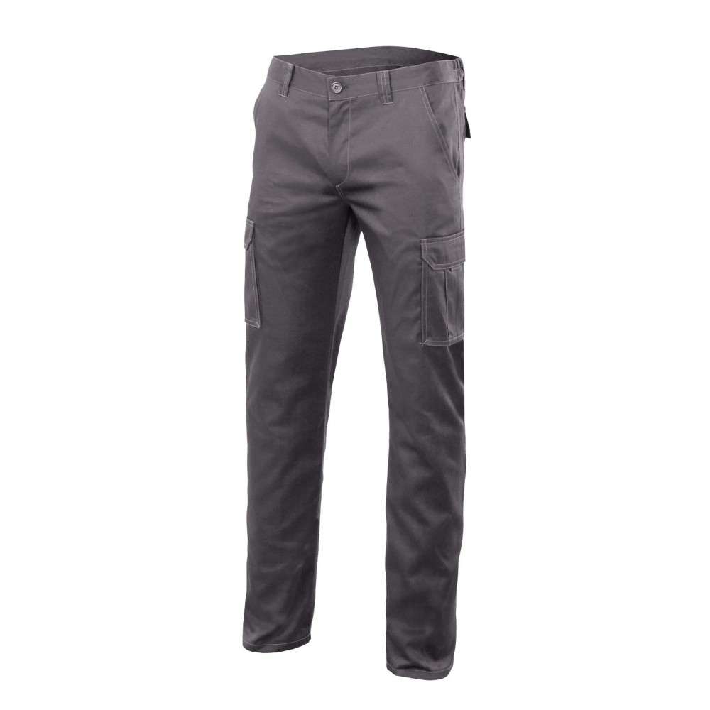 Pantalón multibolsillos Gris Velilla 103005S