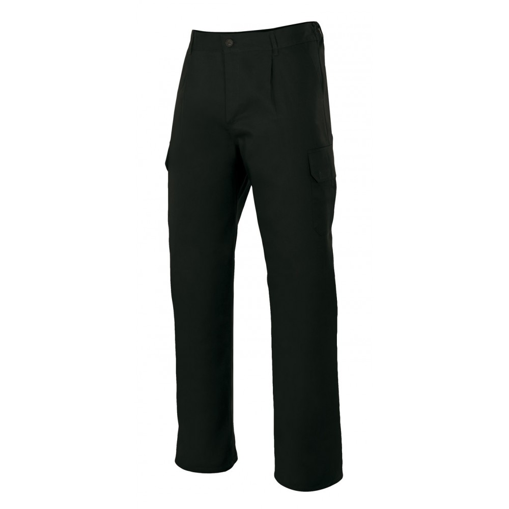 Pantalón de trabajo multibolsillos Velilla serie 345 Negro