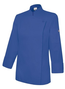 Chaqueta cocinera mujer Azul Velilla 405203TC