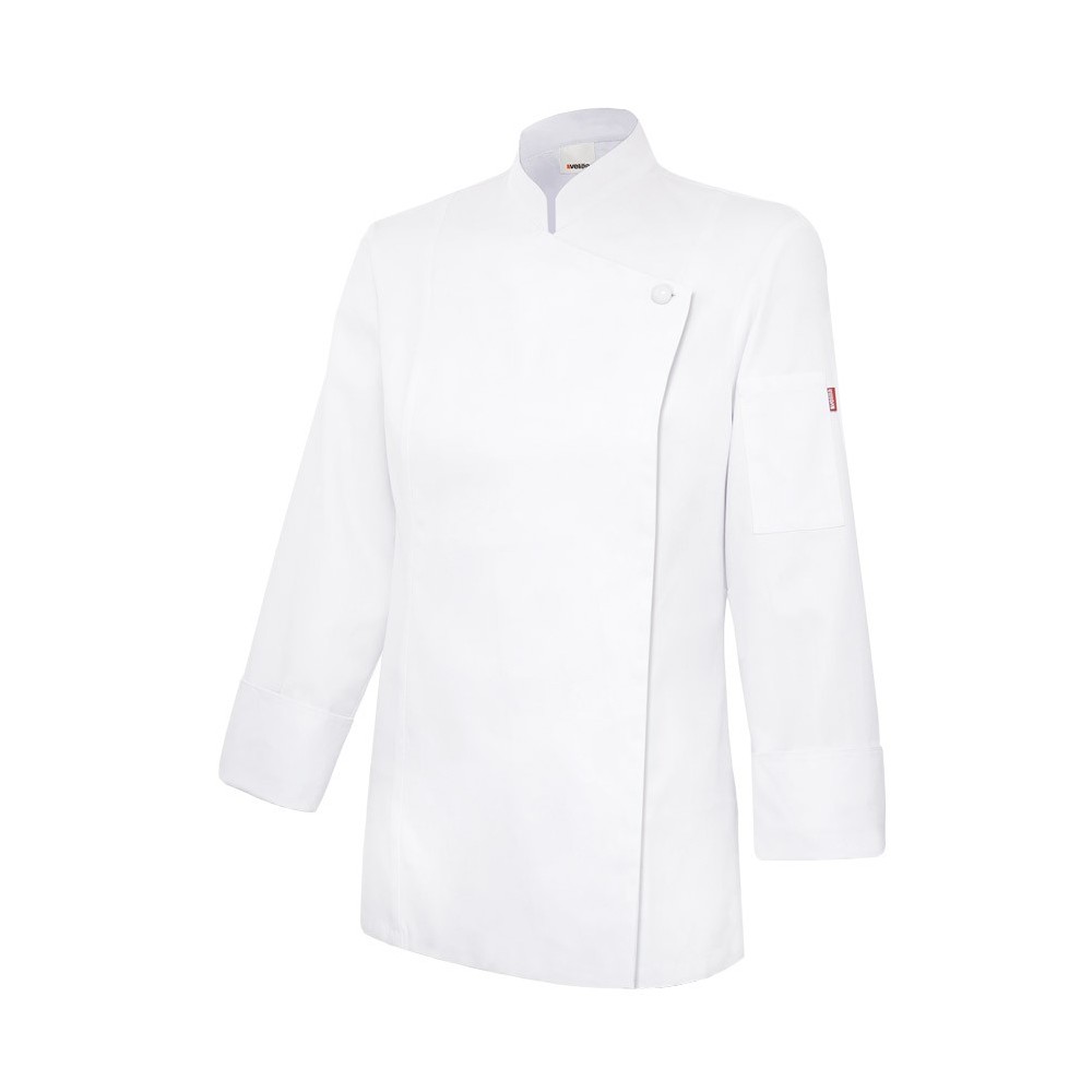 Chaqueta cocinera mujer Blanca Velilla 405203TC