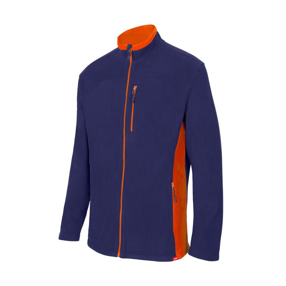 Chaqueta polar bicolor Velilla 201504