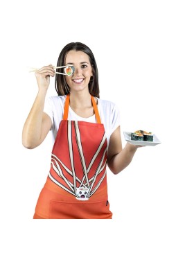 Delantal estampado