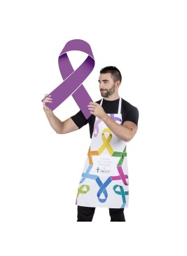 Delantal con peto solidario