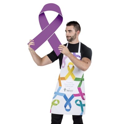 Delantal con peto solidario