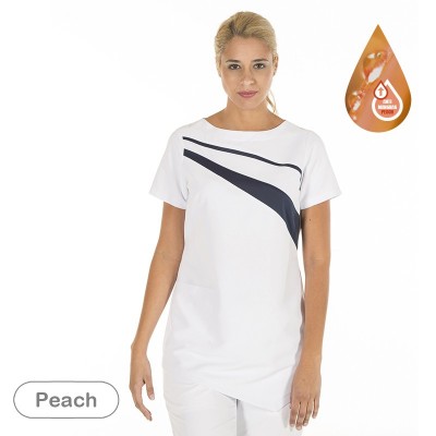 Blusa semiajustada Peach