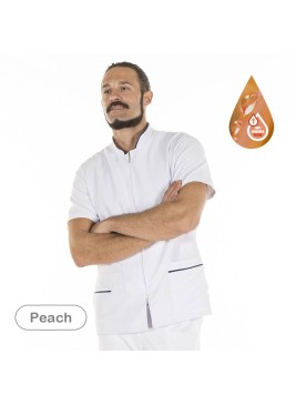 Chaqueta semiajustada peach