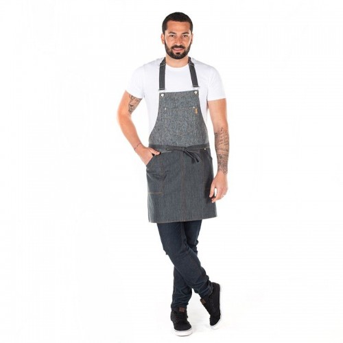 Delantal con peto Vaquero combinado
