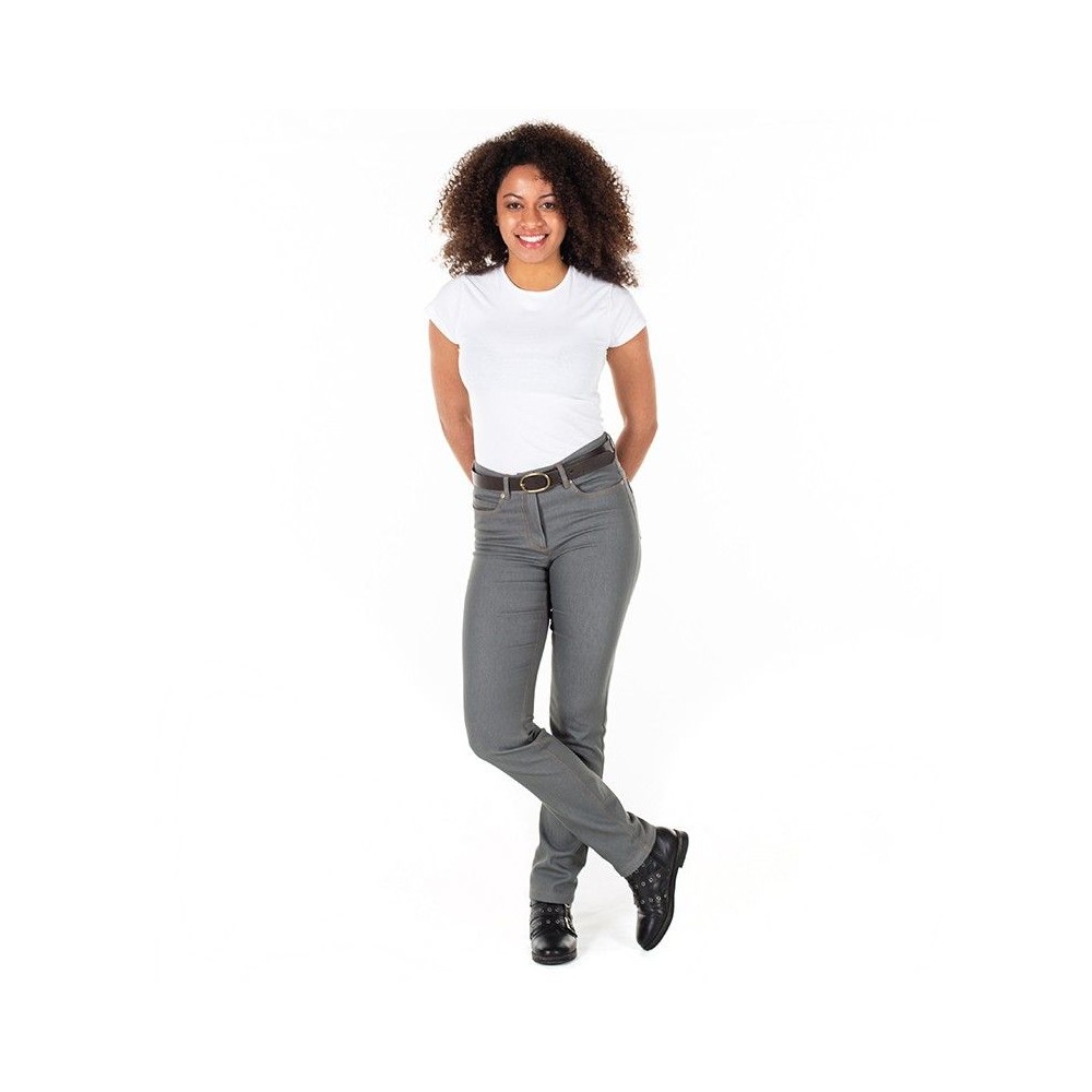 Pantalón Vaquero elástico de talle medio