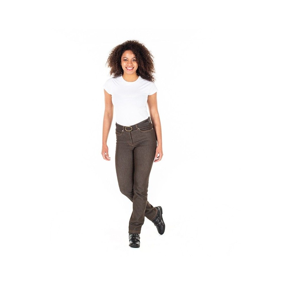 Pantalón Vaquero elástico de talle medio