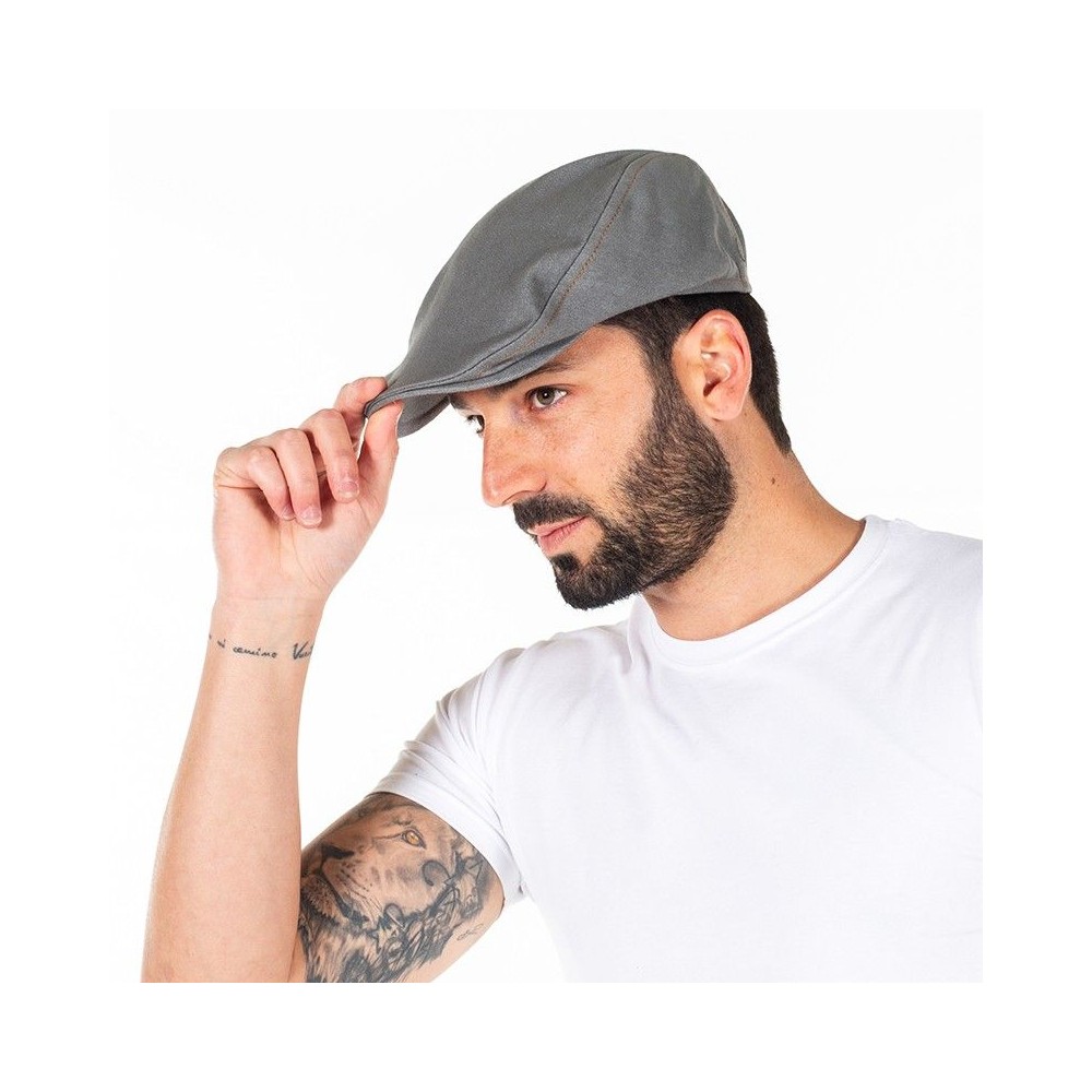 Boina de camarero vaquera elástica Garys 459700 Gris