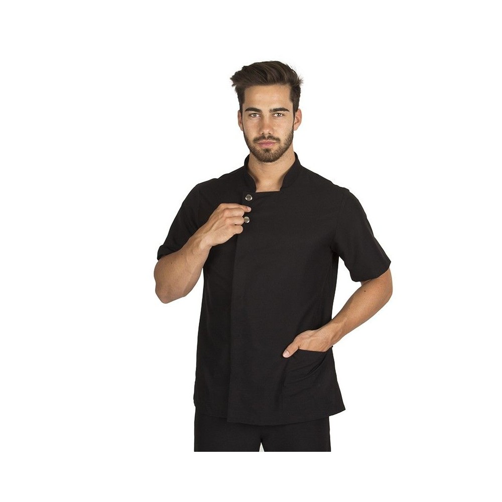 Chaqueta semientallada de microfibra