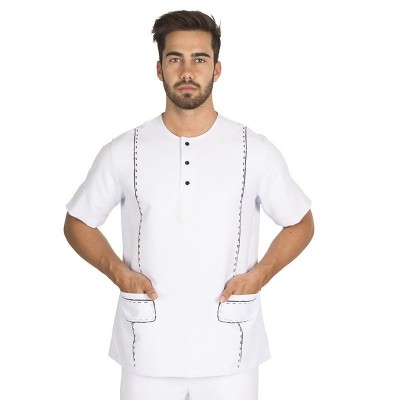 Chaqueta estampada de microfibra