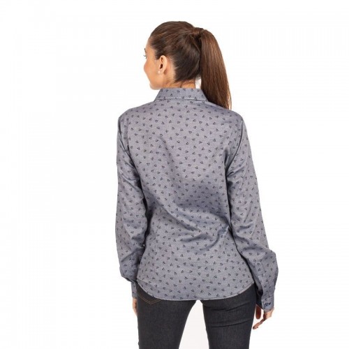 Camisa de camarera estampada 