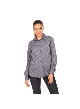 Camisa de camarera estampada 