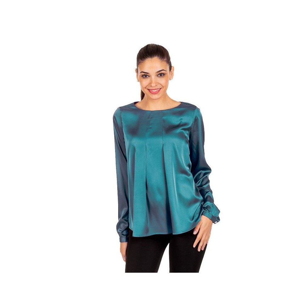 Blusa de secretaria elegante