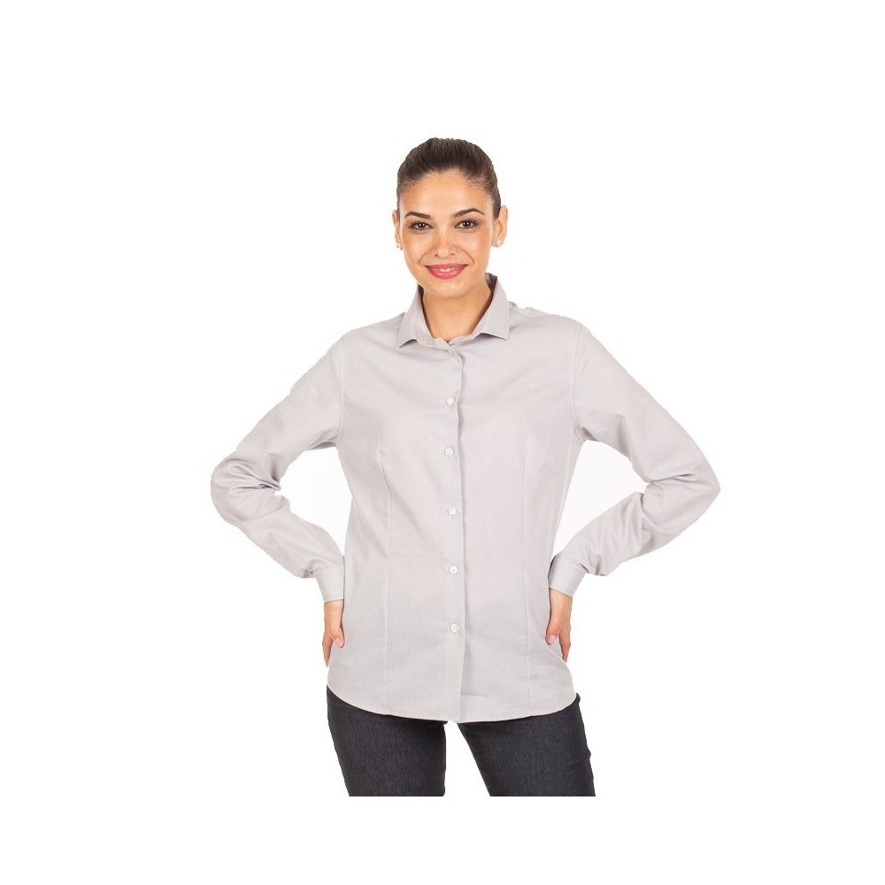 Camisa de camarera con pinzas