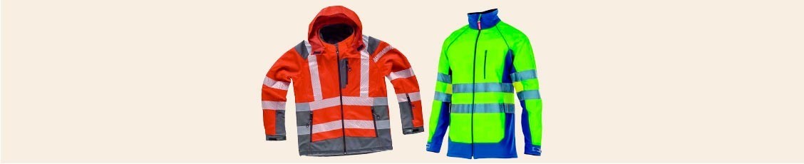 Chaqueta Soft Shell Alta Visibilidad