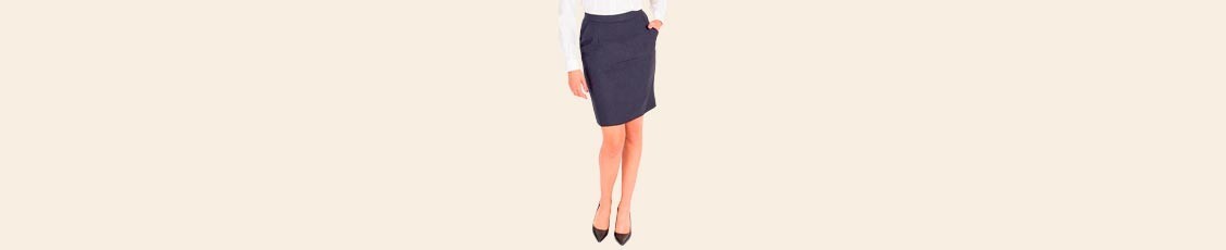 Faldas de Camarera Elegantes | SoloUniformes