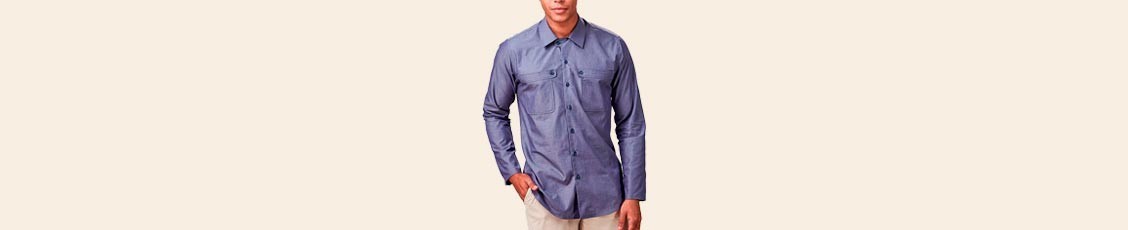 Camisas Camarero Hombre Manga larga | SoloUniformes
