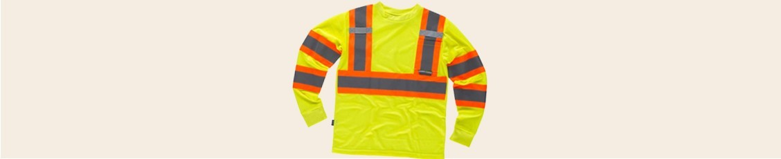 Camisetas Alta Visibilidad Manga Larga | SoloUniformes