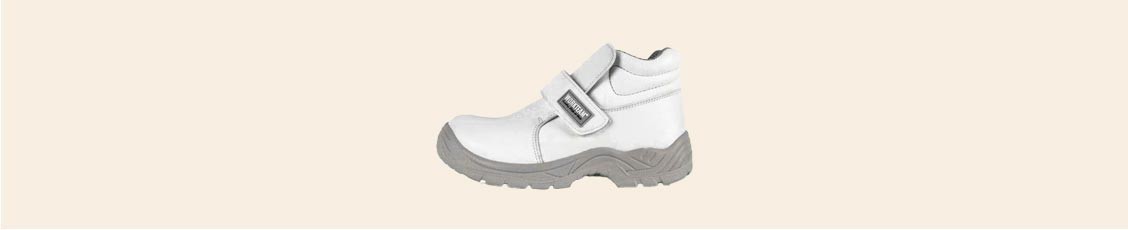 Botas Seguridad Industria Alimentaria Blancas | SoloUniformes