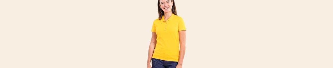 Polos de Trabajo Mujer Manga Corta