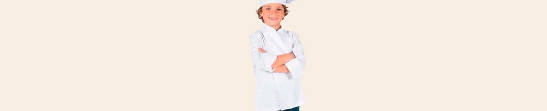 Chaquetas Cocinero para Niños | SoloUniformes