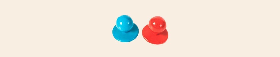 Botones para chaqueta cocina