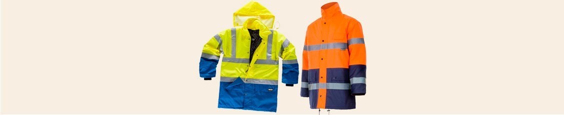 Parkas Alta Visibilidad Resistentes Impermeables | SoloUniformes