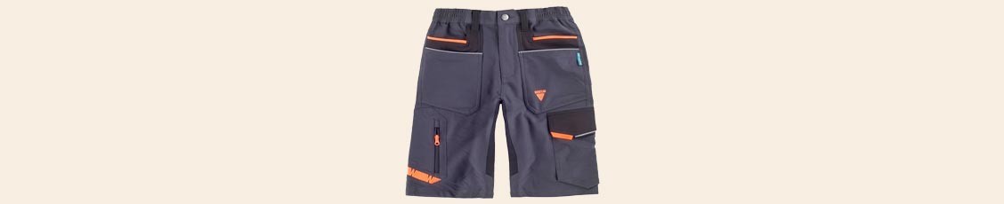Bermudas Trabajo Workteam Resistentes y Elásticas | SoloUniformes